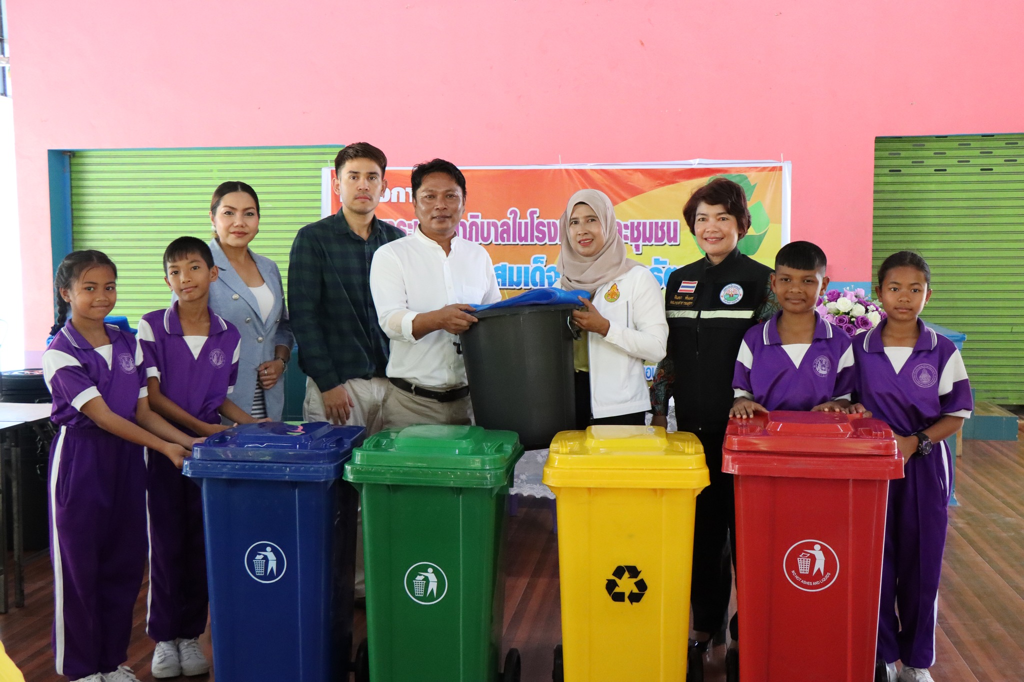 โครงการพัฒนาระบบสุขาภิบาลฯ สนองพระราชดำริสมเด็จพระเทพฯ