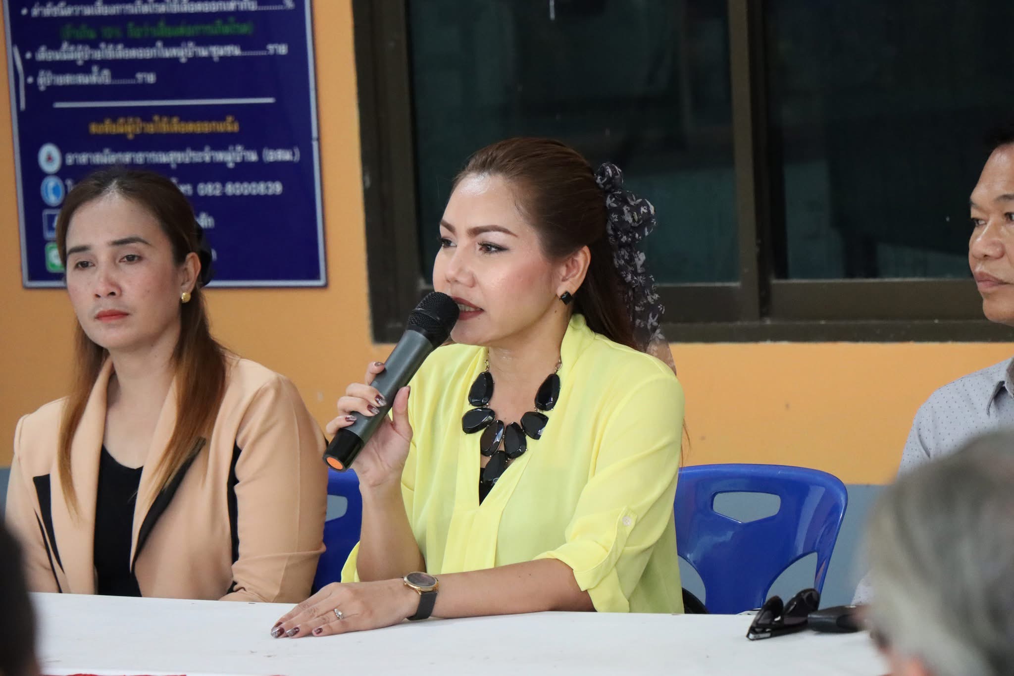 #เทศบาลเมืองดอนสัก ตรวจเยี่ยมการเลือกตั้งคณะกรรมการชุมชนบ้านครามและชุมชนบางน้ำจืด