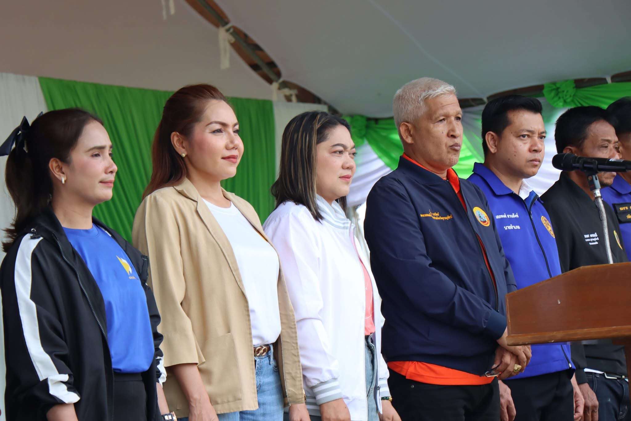 #เทศบาลเมืองดอนสัก ร่วมพิธีเปิดการแข่งขันกรีฑา กีฬาเด็ก เยาวชน และประชาชน ต้านยาเสพติด ตำบลปากแพรก