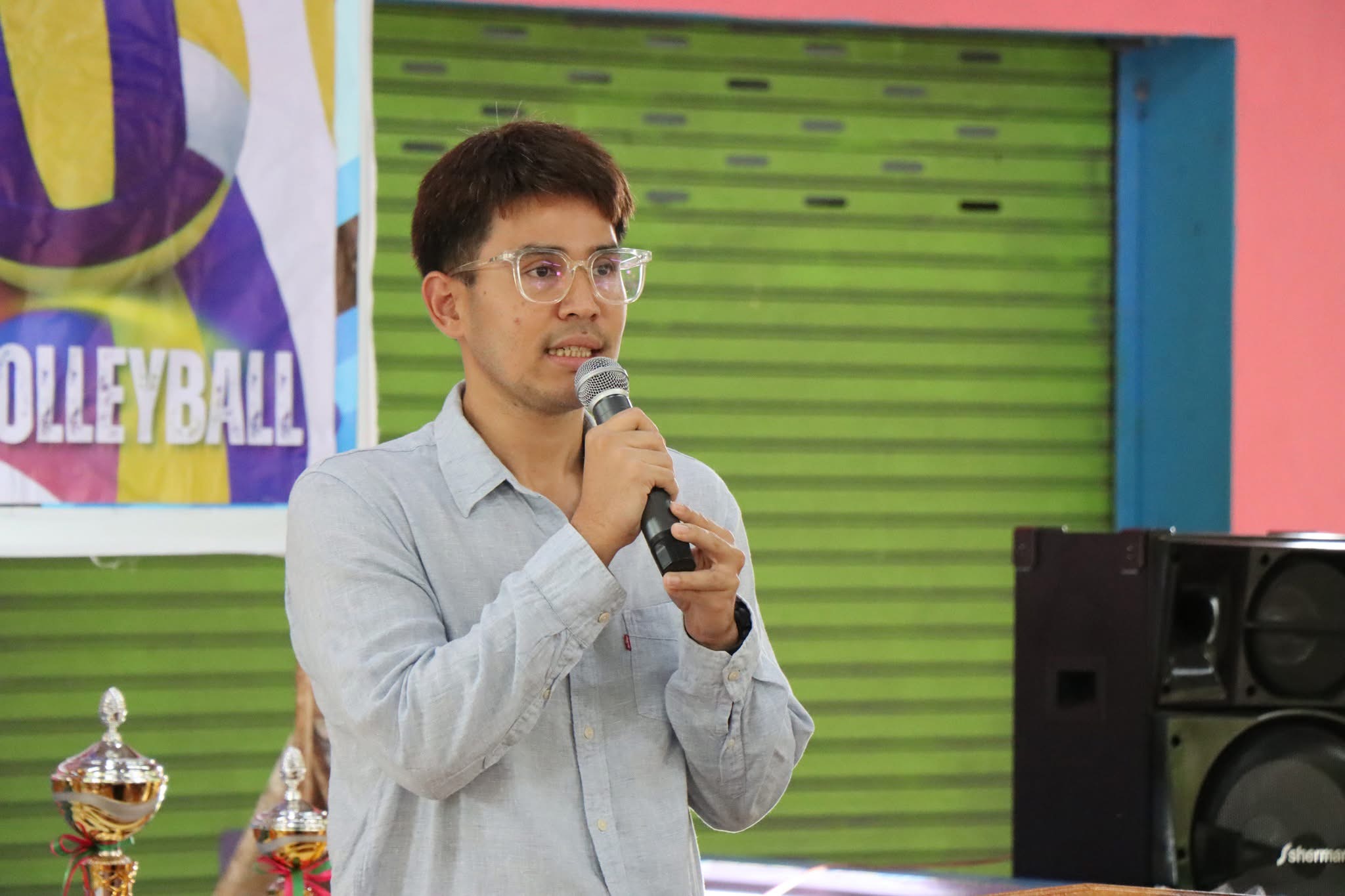 #ร่วมพิธีเปิดโครงการส่งเสริมการออกกำลังกายด้วยกีฬาวอลเล่ย์บอล