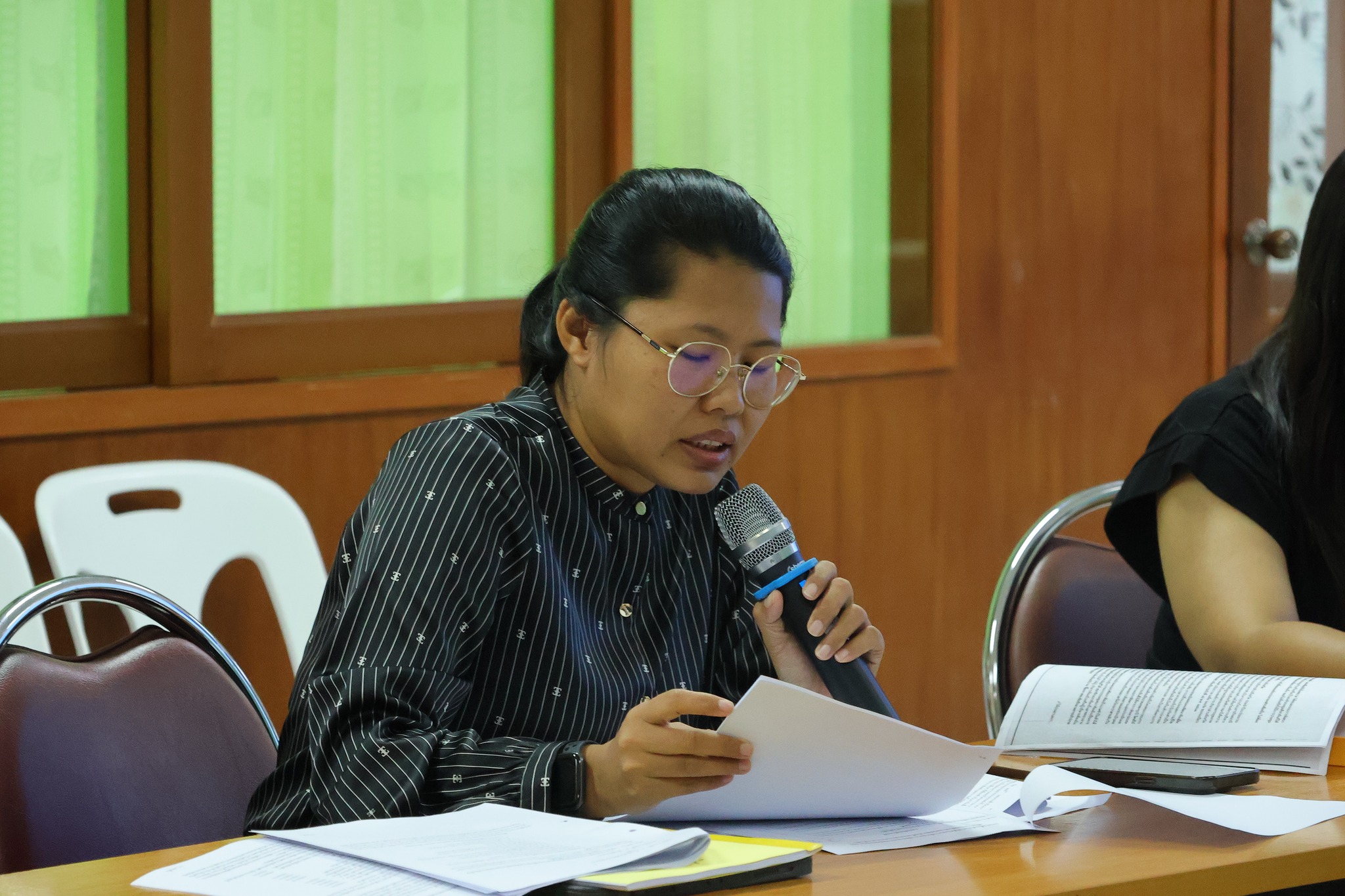 ประชุมคณะกรรมการติดตามและประเมินผลแผนพัฒนาเทศบาลเมืองดอนสัก