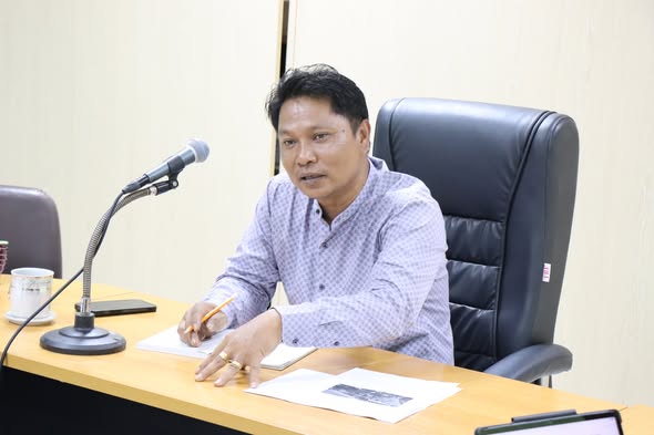 ประชุมหารือโครงการบริหารจัดการขยะมูลฝอยเทศบาลเมืองดอนสัก เพื่อแปรสภาพเป็นเชื้อเพลิงขยะ