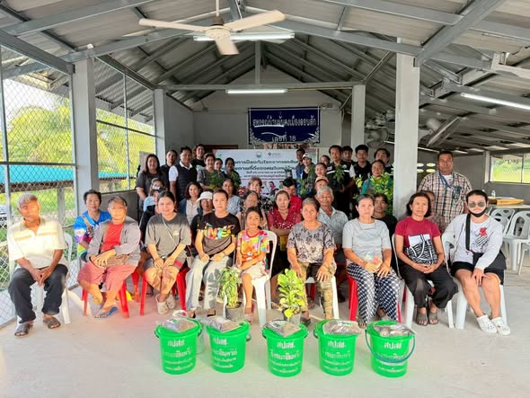 เปิดโครงการป้องกันโรคจากขยะอินทรีย์ เสริมสร้างสุขภาวะที่ดีให้ชาว "หมู่บ้านมั่นคง"